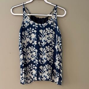 Bailey 44 Navy and White Floral Camisole Small